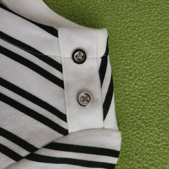 Karen Scott Asymmetrical stripped Boatneck Top (Brand New) - Picture 5 of 5